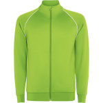 Sweat-shirt de sport unisexe à col montant 210 g/m² Roly Direct Valier couleur vert fluorescent première vue d'usage