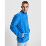 Veste polaire unisexe à col montant 300 g/m² Roly Direct New Artic couleur bleu roi vue détaillée 3