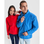 Veste polaire unisexe à col montant 300 g/m² Roly Direct New Artic couleur bleu roi vue détaillée 5
