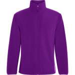 Veste polaire unisexe à col montant 300 g/m² Roly Direct New Artic couleur mauve première vue d'usage