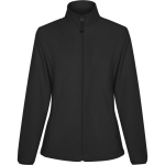 Veste polaire femme à fermeture éclair 300 g/m² Roly Direct New Artic couleur noir première vue d'usage