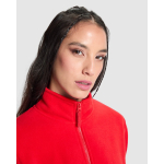 Veste polaire femme à fermeture éclair 300 g/m² Roly Direct New Artic couleur rouge vue détaillée 3