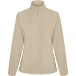 Veste polaire femme à fermeture éclair 300 g/m² Roly Direct New Artic couleur sable première vue d'usage