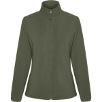Veste polaire femme à fermeture éclair 300 g/m² Roly Direct New Artic couleur vert forêt première vue d'usage