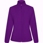 Veste polaire femme à fermeture éclair 300 g/m² Roly Direct New Artic couleur mauve première vue d'usage