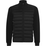 Veste unisexe matelassée à fermeture éclair 90 g/m² Roly Direct Vivaro couleur noir première vue d'usage