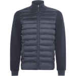 Veste unisexe matelassée à fermeture éclair 90 g/m² Roly Direct Vivaro couleur gris taupe première vue d'usage