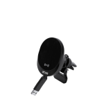 Chargeur sans fil pour voiture avec câble rétractable Type C 15 W vue principale