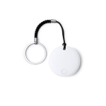 Porte-clés localisateur anti-perte en plastique résistant à l’eau couleur blanc deuxième vue
