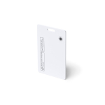 Carte localisatrice anti-perte résistante à l’eau et rechargeable couleur blanc première vue d'usage