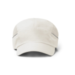 Casquette de sport, maille latérale et bande réfléchissante 100 g/m² couleur beige deuxième vue