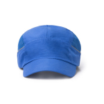 Casquette de sport, maille latérale et bande réfléchissante 100 g/m² couleur bleu roi deuxième vue