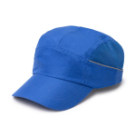 Casquette de sport, maille latérale et bande réfléchissante 100 g/m² couleur bleu roi première vue d'usage