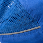 Casquette de sport, maille latérale et bande réfléchissante 100 g/m² couleur bleu roi vue détaillée 1