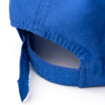 Casquette de sport, maille latérale et bande réfléchissante 100 g/m² couleur bleu roi vue détaillée 2