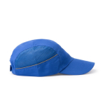 Casquette de sport, maille latérale et bande réfléchissante 100 g/m² couleur bleu roi vue détaillée 3