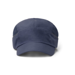 Casquette de sport, maille latérale et bande réfléchissante 100 g/m² couleur bleu marine deuxième vue