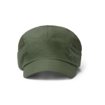 Casquette de sport, maille latérale et bande réfléchissante 100 g/m² couleur vert foncé deuxième vue