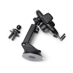 Support voiture smartphone chargeur sans fil 15 W réglable couleur noir vue détaillée 3