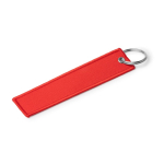 Porte-clés type « Remove Before Flight » avec anneau métallique couleur rouge première vue d'usage