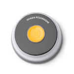 Balise V16 homologuée, géolocalisation et magnétique, lumière LED 1 km couleur noir vue détaillée 2