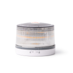 Balise V16 homologuée avec géolocalisation et LED 360º, portée 1 km couleur blanc deuxième vue