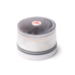 Balise V16 homologuée avec géolocalisation et LED 360º, portée 1 km couleur blanc première vue d'usage