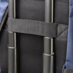 Sac à dos imperméable et déperlant pour ordinateur portable 15” couleur bleu marine vue détaillée 2