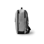 Sac à dos de voyage avec compartiment antivol et maille 12” couleur gris vue détaillée 3