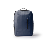 Sac à dos de voyage avec compartiment antivol et maille 12” couleur bleu marine deuxième vue