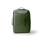 Sac à dos de voyage avec compartiment antivol et maille 12” couleur vert foncé deuxième vue