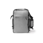 Sac à dos de voyage grande capacité avec ouverture à 180° pour PC 15” couleur gris deuxième vue