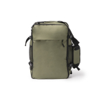 Sac à dos de voyage grande capacité avec ouverture à 180° pour PC 15” couleur vert foncé deuxième vue