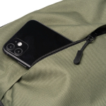 Sac à dos de voyage grande capacité avec ouverture à 180° pour PC 15” couleur vert foncé vue détaillée 4