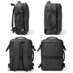 Sac à dos avec compression sous vide et pompe électrique 30 W couleur noir vue détaillée 2