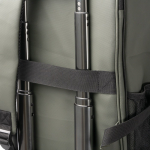 Sac à dos en cuir synthétique pour PC avec double compartiment 15” couleur vert foncé vue détaillée 5