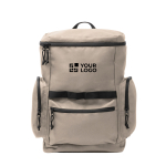 Sac à dos écologique avec ouverture supérieure et poche frontale 12” vue principale