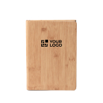 Bloc-notes A5 à pages blanches, support téléphone et tapis de souris vue principale