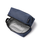 Trousse de toilette écologique à double compartiment avec poignée couleur noir vue détaillée 1