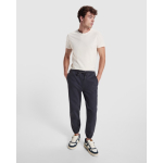 Pantalon de jogging unisexe en coton, poches latérales 390 g/m² Roly couleur gris clair première vue d'usage