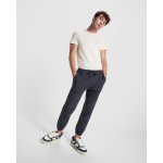 Pantalon de jogging unisexe en coton, poches latérales 390 g/m² Roly couleur gris clair vue détaillée 2