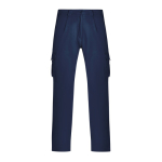 Pantalon en polyester unisexe multi-poches 140 g/m² Roly Direct Warmor couleur bleu marine première vue d'usage