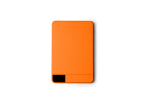 Batterie externe magnétique aluminium recyclé, charge rapide 5 000 mAh couleur orange deuxième vue