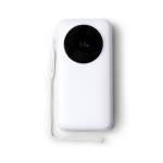 Batterie externe avec écran LED et charge rapide 22,5 W 20 000 mAh couleur blanc deuxième vue