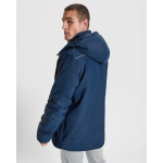 Parka sportive matelassée avec détails réfléchissants Roly Emin couleur bleu marine vue détaillée 2