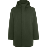 Parka unisexe 3/4 avec capuche amovible et zip Roly Direct Dome couleur vert militaire première vue d'usage