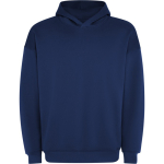 Sweat unisexe oversize avec capuche doublée 320 g/m² Roly Direct Otto couleur bleu marine première vue d'usage