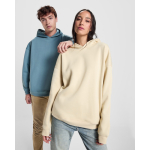Sweat unisexe oversize avec capuche doublée 320 g/m² Roly Direct Otto couleur bleu gris vue détaillée 5