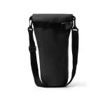 Glacière pour bouteille avec bandoulière et fermeture zippée 1 L couleur noir deuxième vue