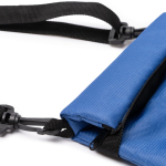 Glacière pour bouteille avec bandoulière et fermeture zippée 1 L couleur rouge vue détaillée 2